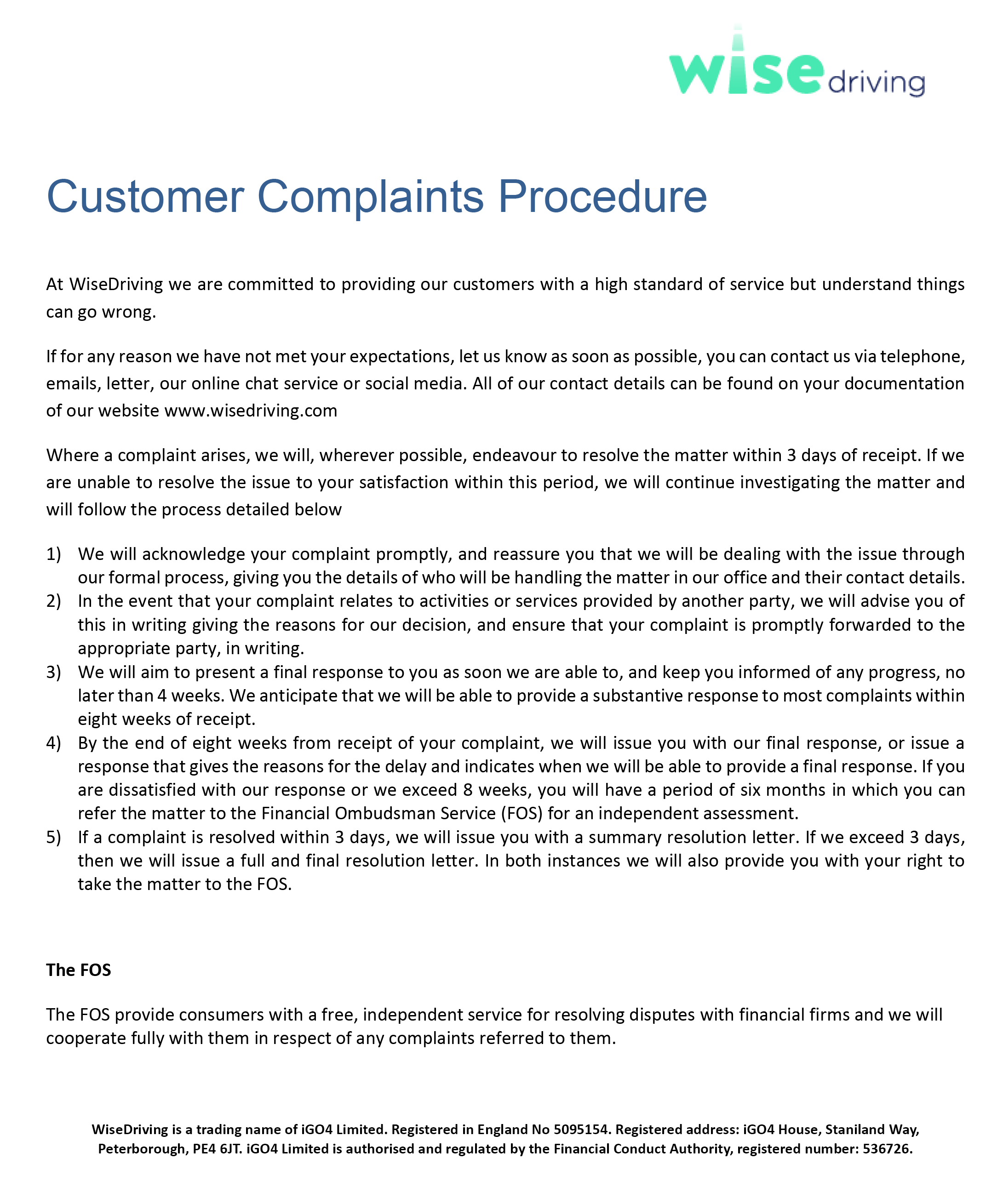 wisedriving-complaints-procedure-wisedriving-help-centre